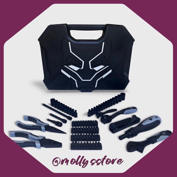 Marvel Other - ♥️ New Marvel Comics Avengers Black Panther 82 Piece Tool Kit